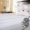 Sunbeam Quilted Polyester Heated Mattress Pad with EasySet Pro Controller