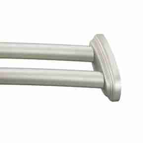 Moen DN2141BN 60 inch Fixed Length Double Curved Shower Rod