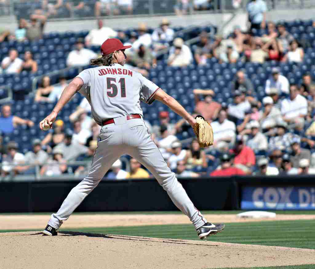 best lefthanded pitchers randy johnson