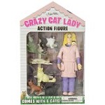 Accoutrements Crazy Cat Lady Action Figure Set