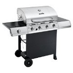 Char-Broil Classic 480 40000 BTU 4-Burner Gas Grill with Side Burner