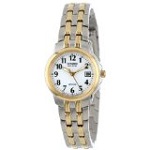Citizen Women's EW1544-53A Eco-Drive "Silhouette" Two-Tone Stainless Steel Watch