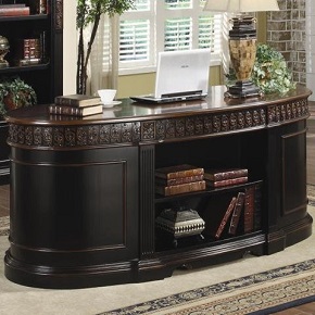 Coaster Oval Shaped Executive Desk