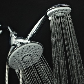 HotelSpa Ultra-Luxury 30-setting 3-way Rainfall/Handheld Shower Combo