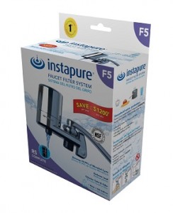 InstaPure F5BCC3P-1ES Faucet Mount Water Filter System