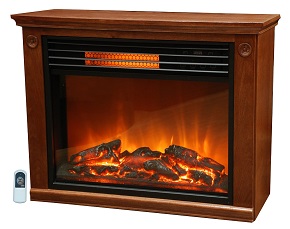 Lifesmart Large Room Infrared Quartz Fireplace