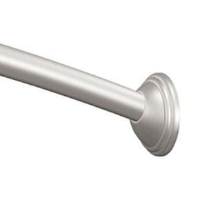 Moen CSR2155BN Inspirations 5-Foot Decorative Curved Shower Rod