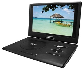 Sylvania SDVD1332 13.3-Inch Swivel Screen Portable DVD Player