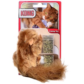 The KONG Squirrel Catnip Toy