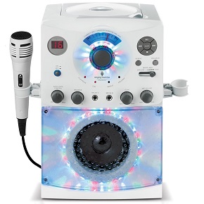 The Singing Machine SML-385W Disco Light Karaoke System