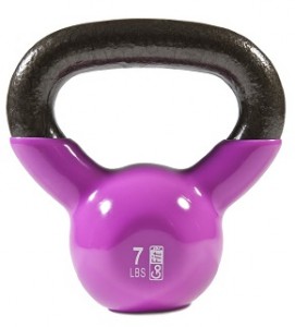 GoFit Premium Vinyl Dipped Kettle Bell