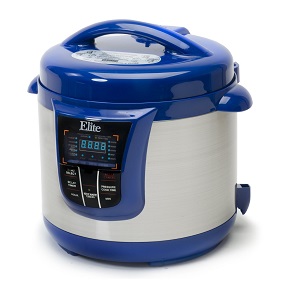 MaxiMatic EPC-808BL Elite Platinum Digital Stainless Steel Pressure Cooker with 13 Functions