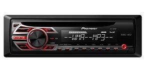 Pioneer DEH-150MP Single DIN Car Stereo With MP3 Playback