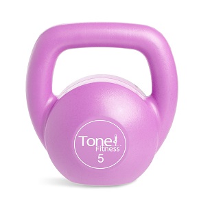 Tone Fitness Vinyl Kettlebell