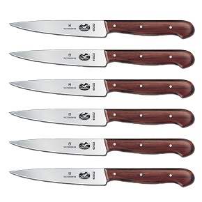 Victorinox 4-3/4-Inch Straight-Edge Pointed-Tip Steak Knife Set