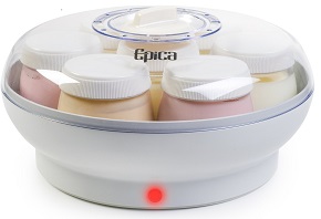 Epica Homemade Organic "Set and Go" Electric Yogurt Maker