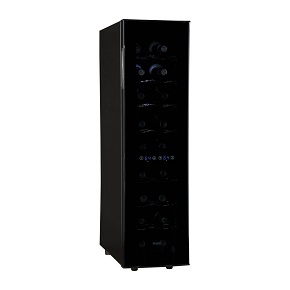 Haier Dual Zone Curved Door with Smoked Glass Wine Cellar