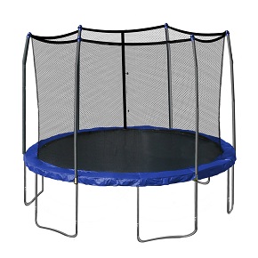 Skywalker Trampolines 12-Feet Round Trampoline and Enclosure with Spring Pad