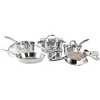 T-fal C798SC Ultimate Stainless Steel Copper Bottom Cookware Set