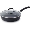T-fal E93897 Professional Total Nonstick Thermo-Spot Heat Indicator Fry Pan with Glass Lid