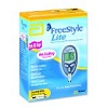 FreeStyle Lite Blood Glucose Monitoring System Diabetic Meter Kit