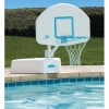 Splash and Shoot Swimming Pool Basketball Hoop with Stainless Steel Rim