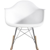 Eames Style Molded Modern Plastic Armchair