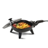 Elite Cuisine EFS-400 Maxi-Matic Electric Skillet with Glass Lid