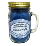 Summer Night Scented 13 Ounce Mason Jar Candle By Our Own Candle Company