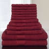 12-Piece 100-Percent Cotton Towel Set