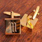 personalized-addison-high-polish-brass-cufflinks